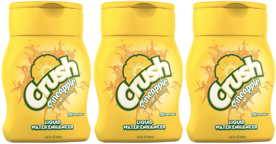 Crush Water Enhancer - Pineapple 3-Pack