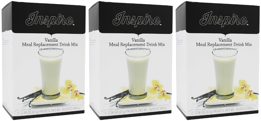 Inspire Very High Protein (35g) Shake Meal Replacement - Vanilla - High-quality Meal Replacements at Store