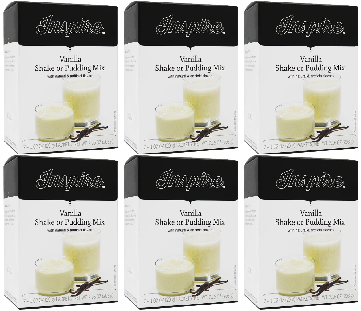 Inspire 15g Protein Shake or Pudding - Vanilla - High-quality Puddings & Shakes at Store