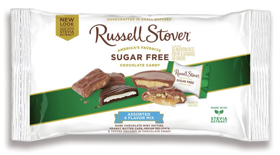 Russell Stover Sugar Free Chocolate Candies - Assorted 4 Flavor Mix (CLEARANCE: Best by August 01, 2026)