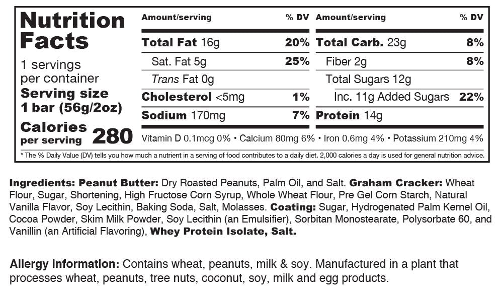 Muscle Foods Muscle Sandwich Bars - Peanut Butter 12 bars