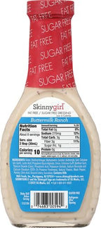 Skinnygirl Fat Free/Sugar Free Salad Dressing - Buttermilk Ranch