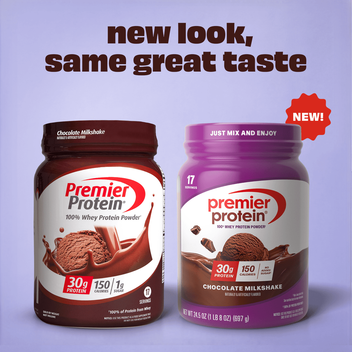 Premier Protein 100% Whey Protein Powder - Chocolate Milkshake, 24.5 oz
