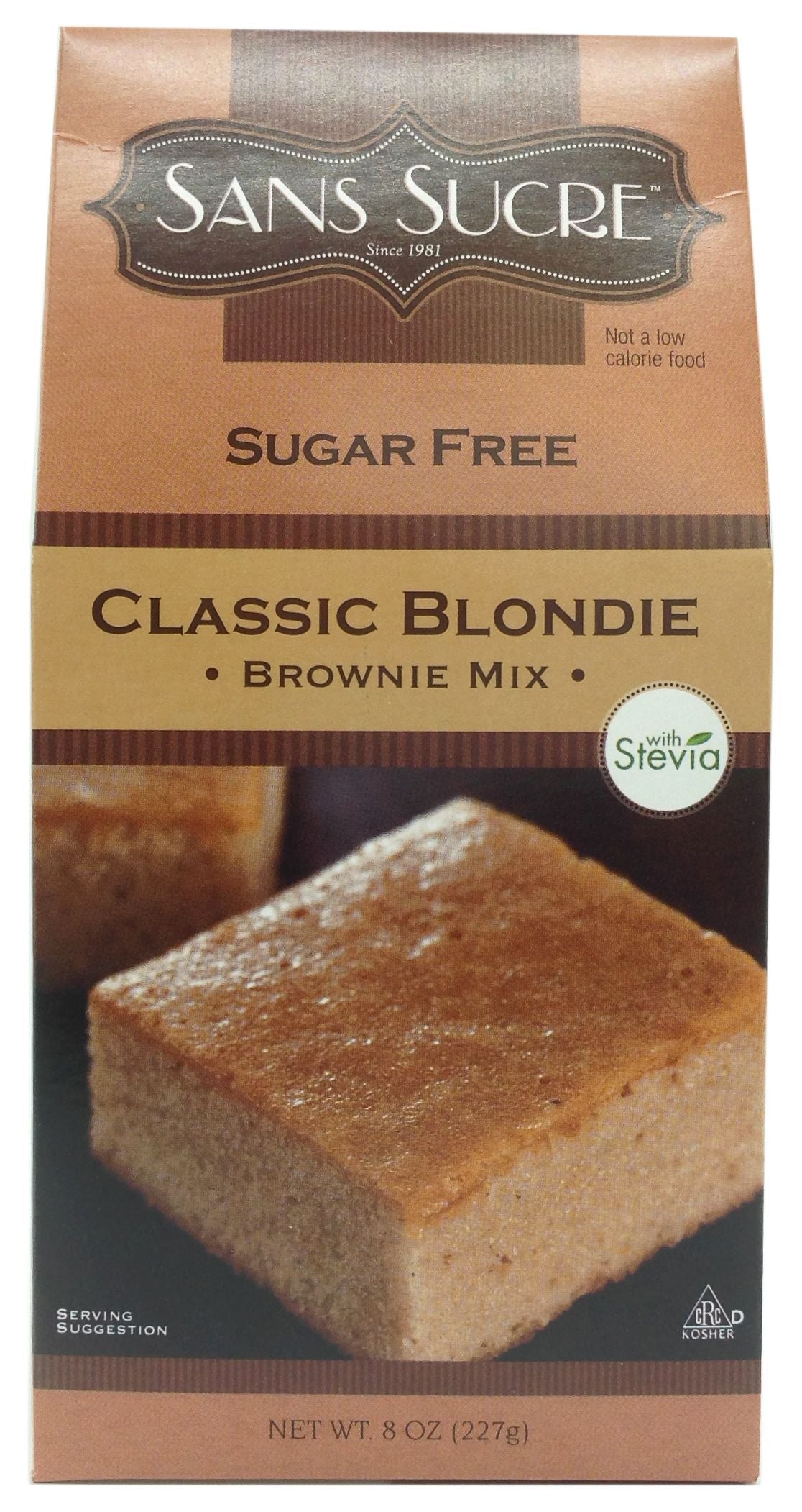 Sans Sucre Brownie Mix - Classic Blondie, Sugar Free, 8 oz.