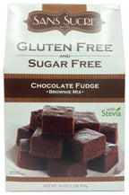 Sans Sucre Gluten Free and Sugar Free Brownie Mix - 16 oz., Chocolate Fudge