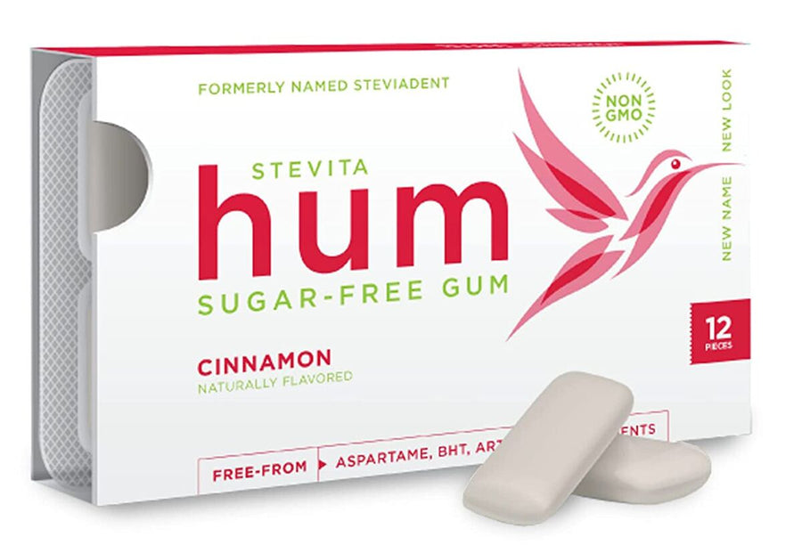 Stevita Hum Sugar Free Gum - Cinnamon One Pack