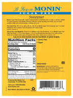 Monin Sugar Free Syrup - Unflavored Sweetener (plastic) 1 liter
