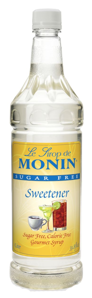 Monin Sugar Free Syrup - Unflavored Sweetener (plastic) 1 liter