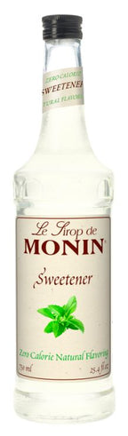 Monin Zero Calorie Natural Flavoring - Sweetener, 750 ml (25.4 oz)