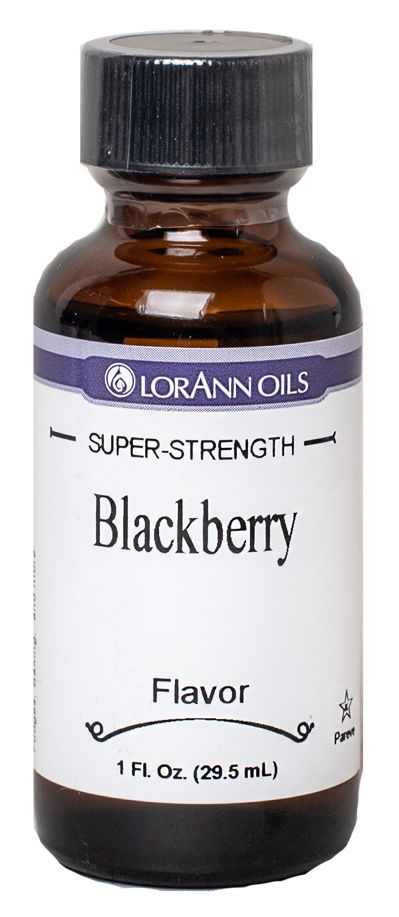LorAnn Oils Super Strength Flavorings - Blackberry 1 fl oz.
