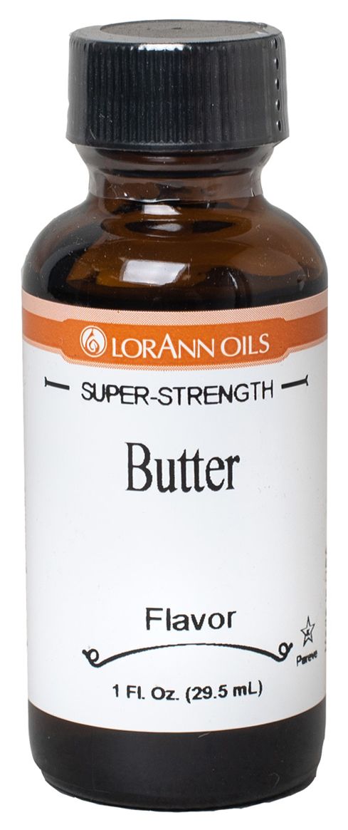 LorAnn Oils Super Strength Flavorings - Butter 1 fl oz.