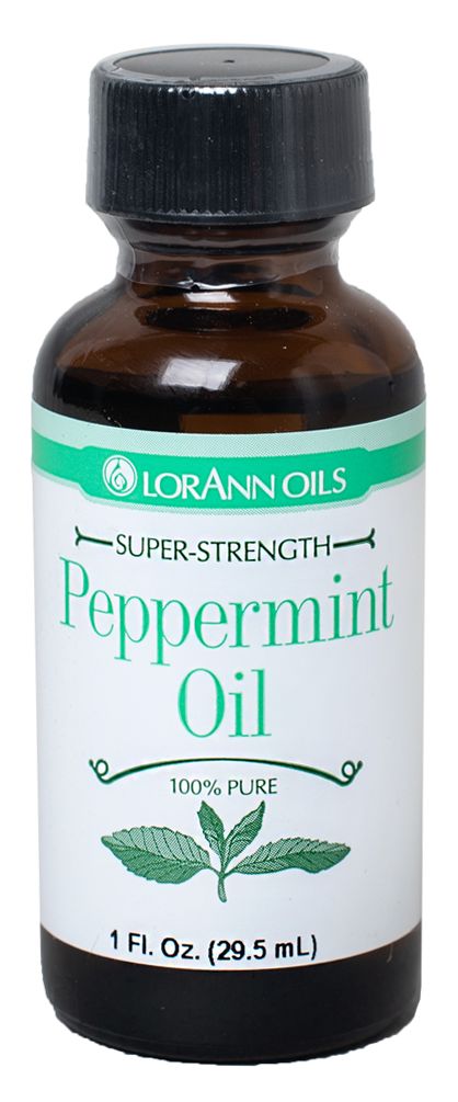 LorAnn Oils Super Strength Flavorings - Peppermint Oil 1 fl oz.