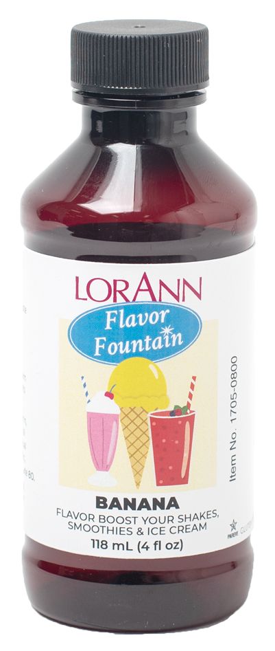 LorAnn Oils Flavor Fountain Flavorings - Banana 4 fl oz.