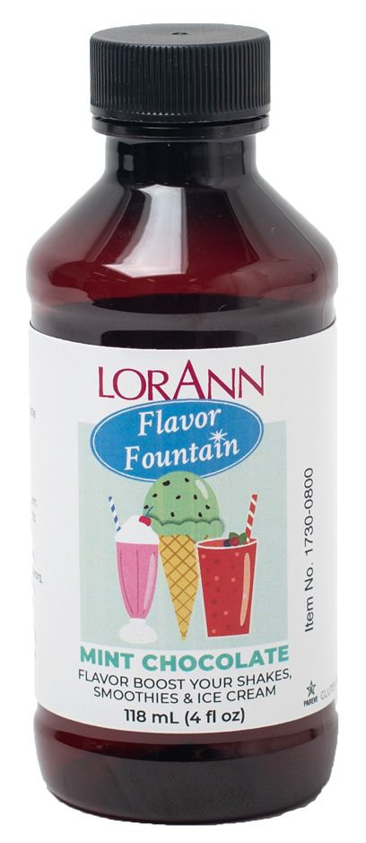 LorAnn Oils Flavor Fountain Flavorings - Mint Chocolate 4 fl oz.