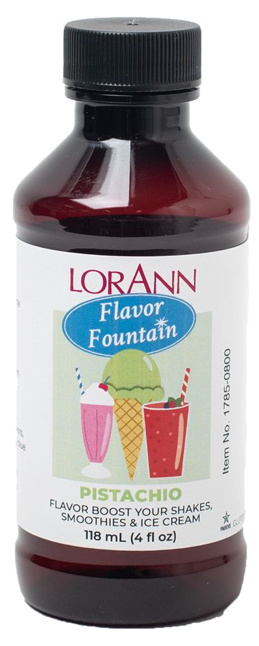 LorAnn Oils Flavor Fountain Flavorings - Pistachio 4 fl oz.