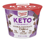 Duncan Hines Keto Friendly Cup Mixes - Double Chocolate Cake (2.1 oz)