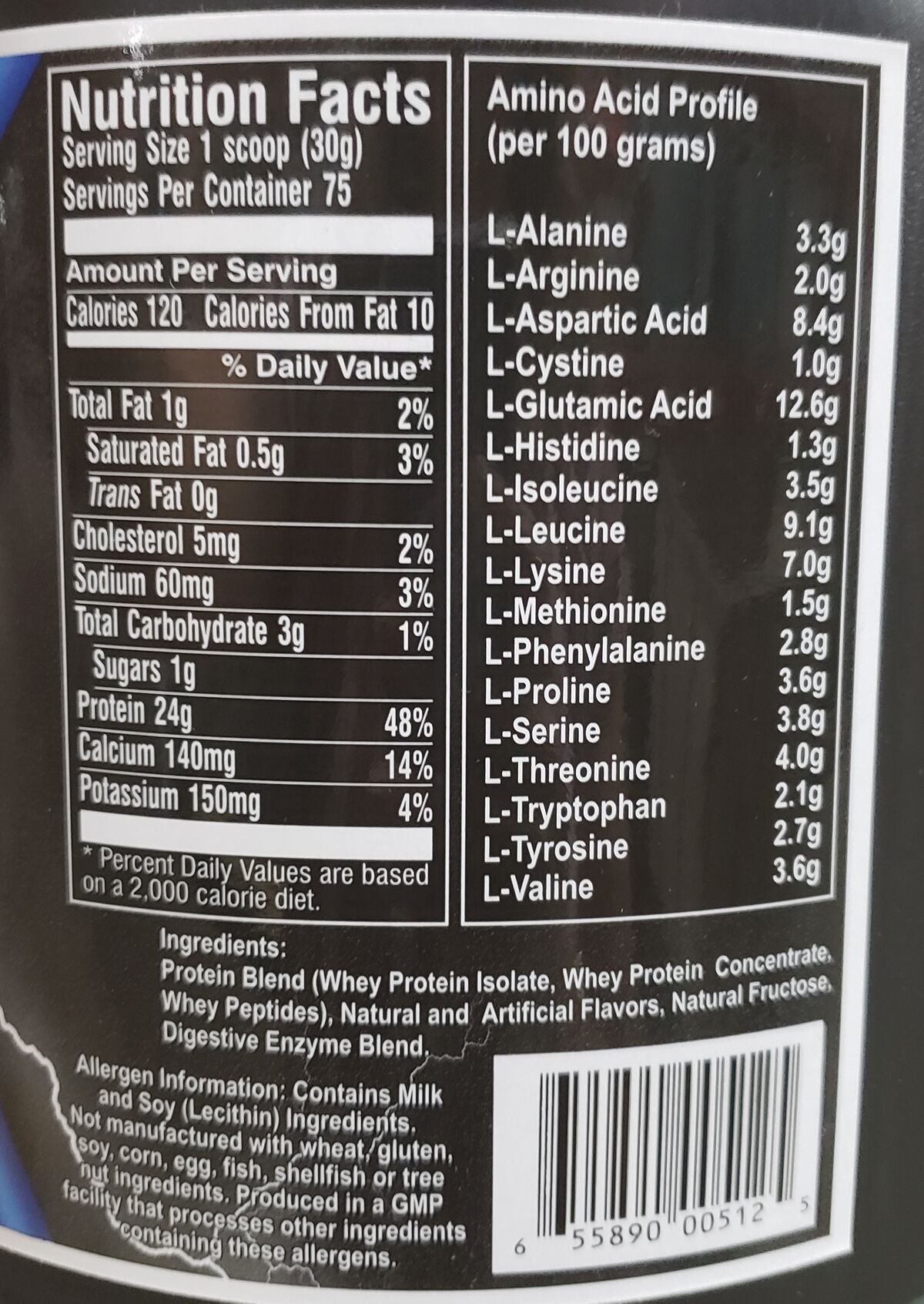 Nature's Research Whey Protein - Vanilla