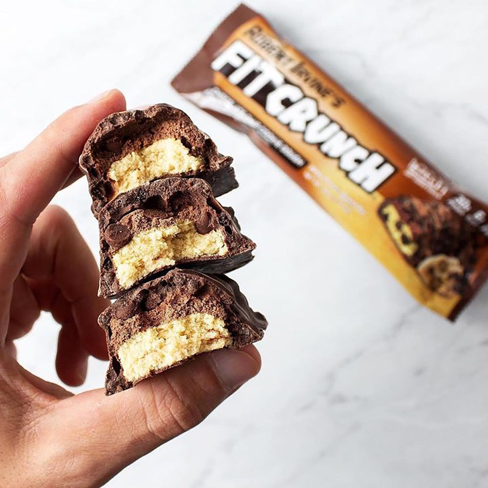 Robert Irvine's Fit Crunch Whey Protein Baked Bar - Chocolate Chip Cookie Dough