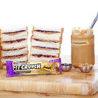 Robert Irvine's Fit Crunch Whey Protein Baked Bar - Peanut Butter and Jelly