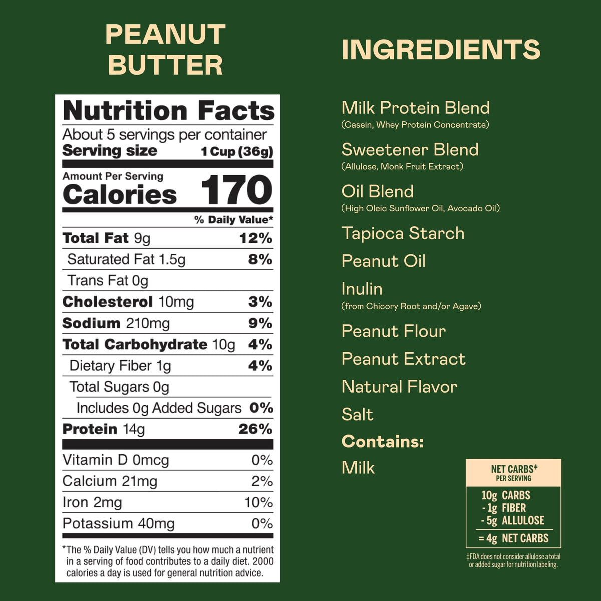 Magic Spoon Protein Cereal, 7oz - Peanut Butter