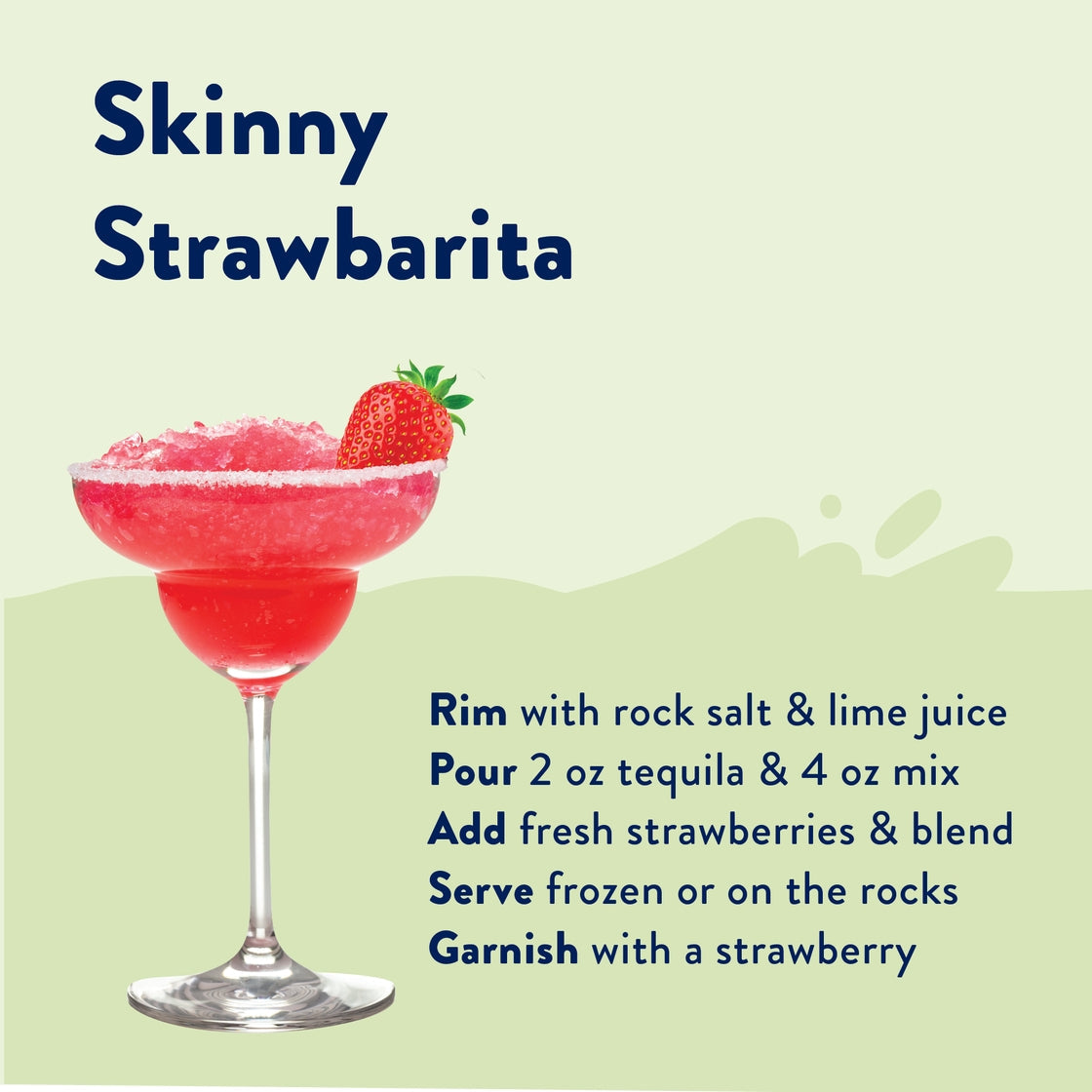 Jordan's Skinny Mixes Naturally Sweetened Margarita Mixes, 32 fl oz - Strawberry Key Lime Margarita