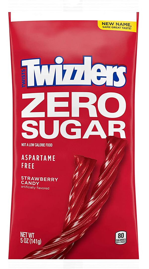 Hershey's Zero Sugar Twizzlers - One Pack (5 oz)