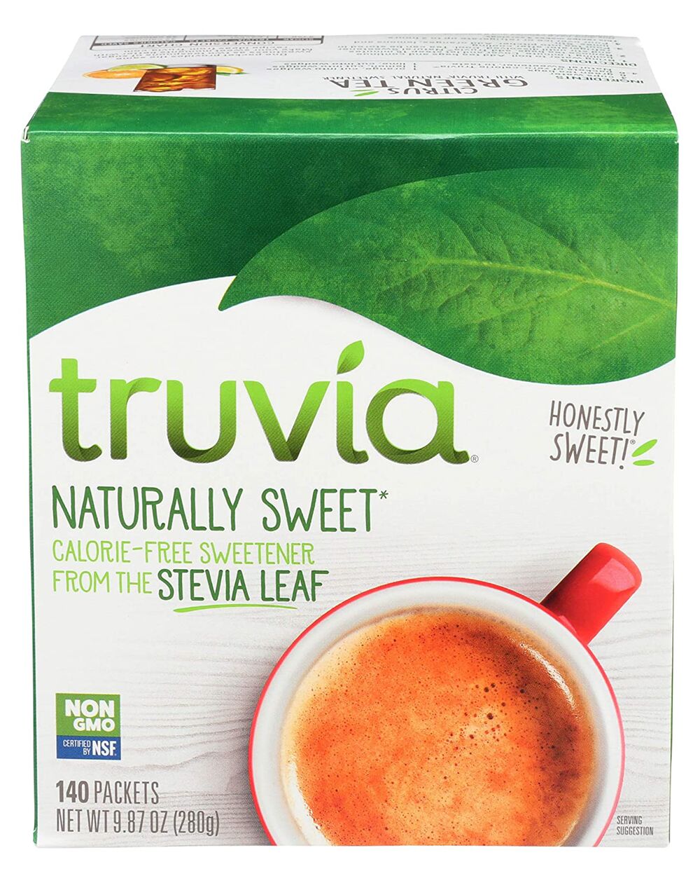 Truvia Calorie-Free Sweetener Stevia Leaf Packets - 140 packets