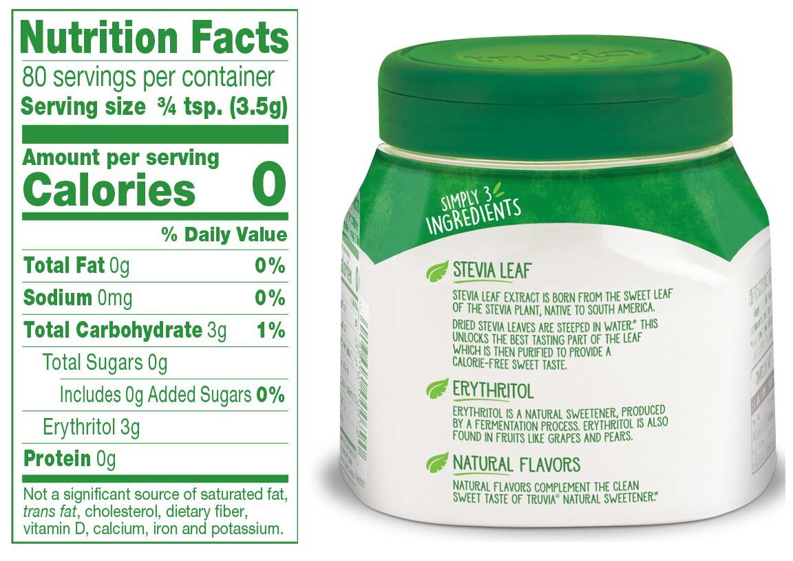 Truvia Original Calorie-Free Sweetener from the Stevia Leaf Spoonable 9.8 oz
