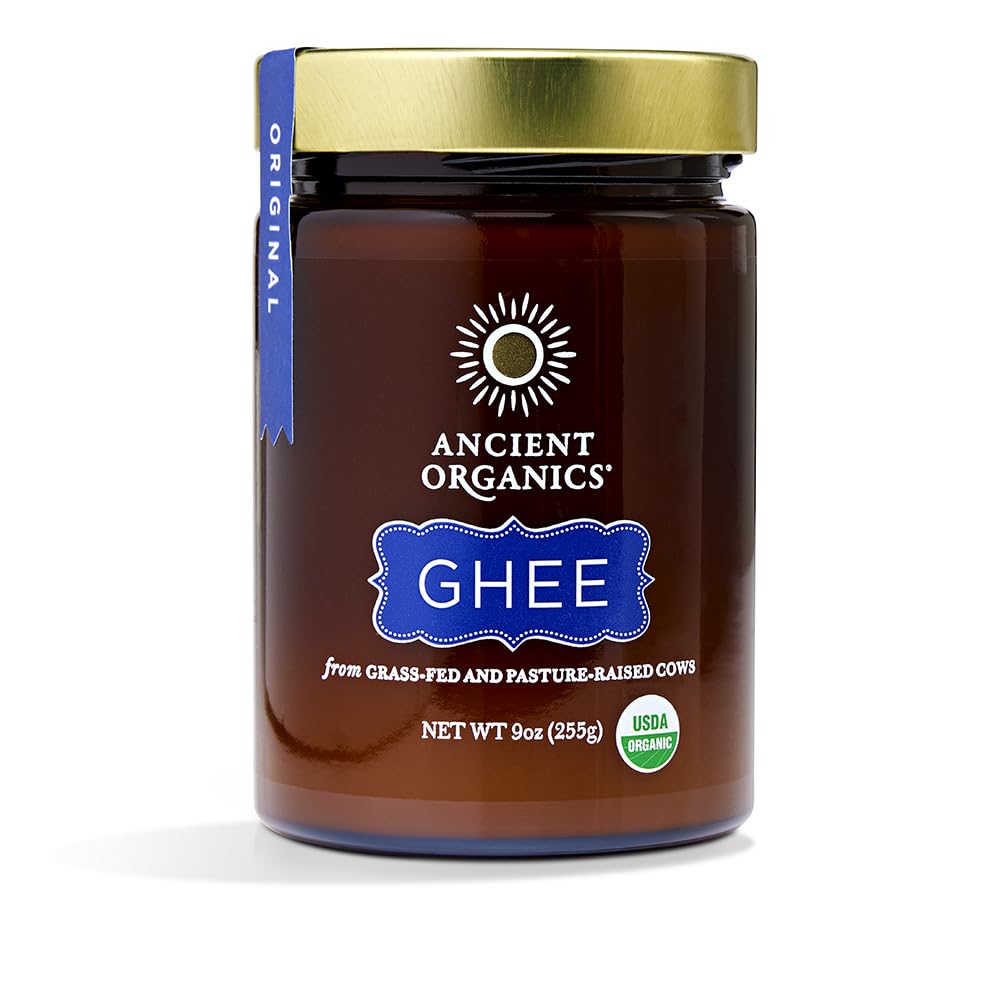Ancient Organics Ghee, 9oz, Original.