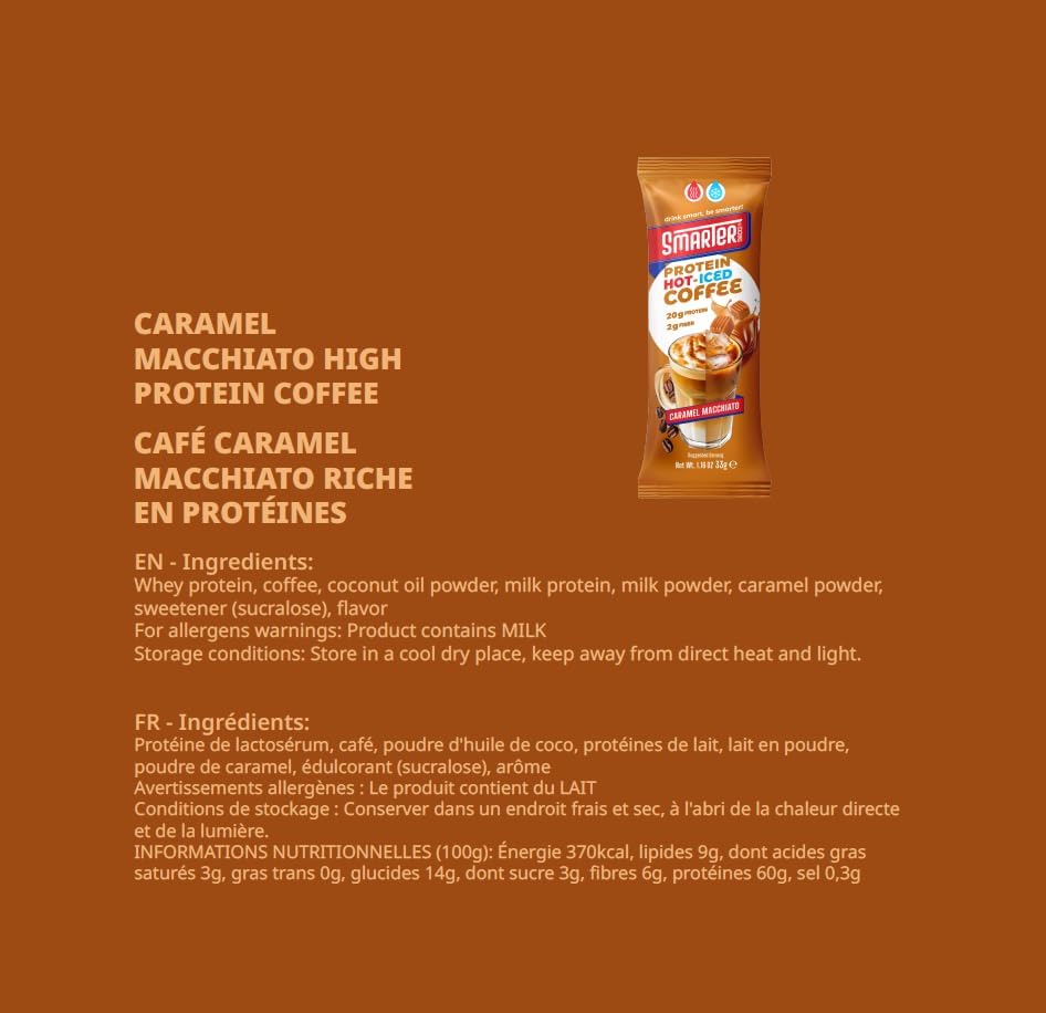 Smarter Snacks Protein Coffee - Caramel Macchiato