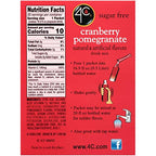 4C Sugar Free Drink Mix Sticks - Cranberry Pomegranate (20 stick box)