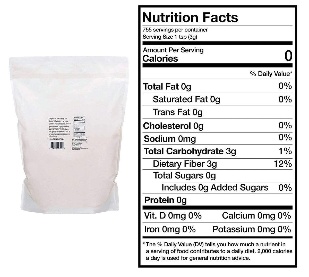NuNaturals Oat Fiber — gallery image 7