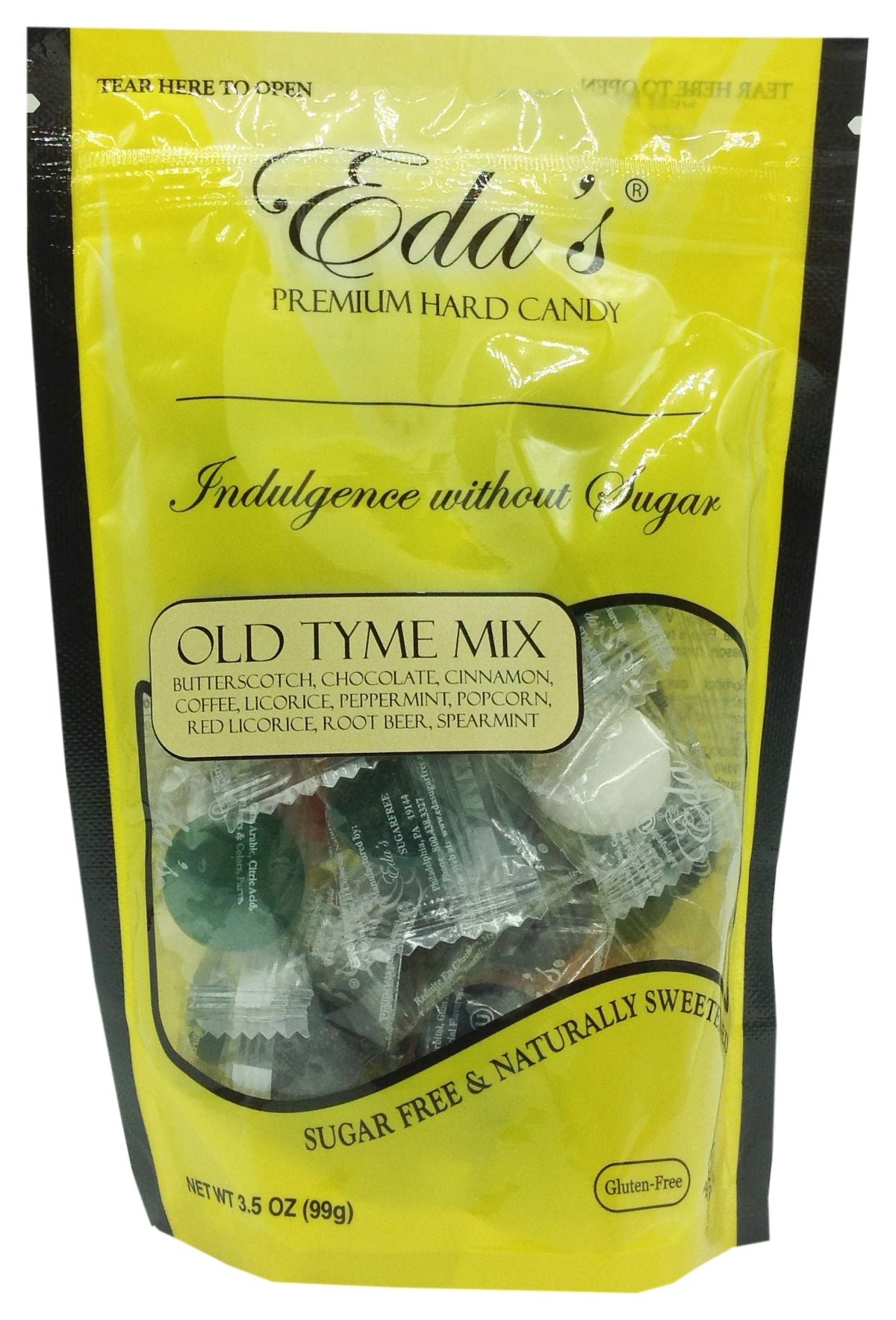 Eda's Sugar Free Hard Candy - Old Tyme Mix One Bag