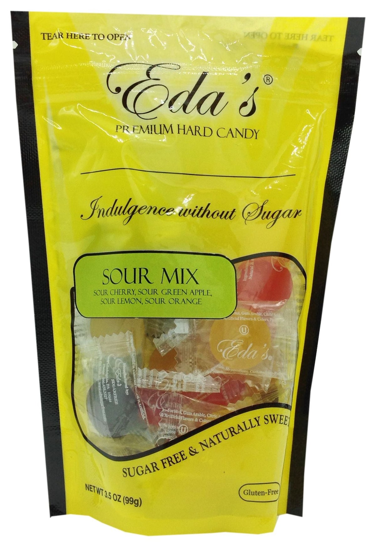 Eda's Sugar Free Hard Candy - Sour Mix One Bag