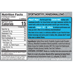 Know Brainer Foods Max Mallow Sugar Free Marshmallows - Lightning Vanilla (with caffeine)