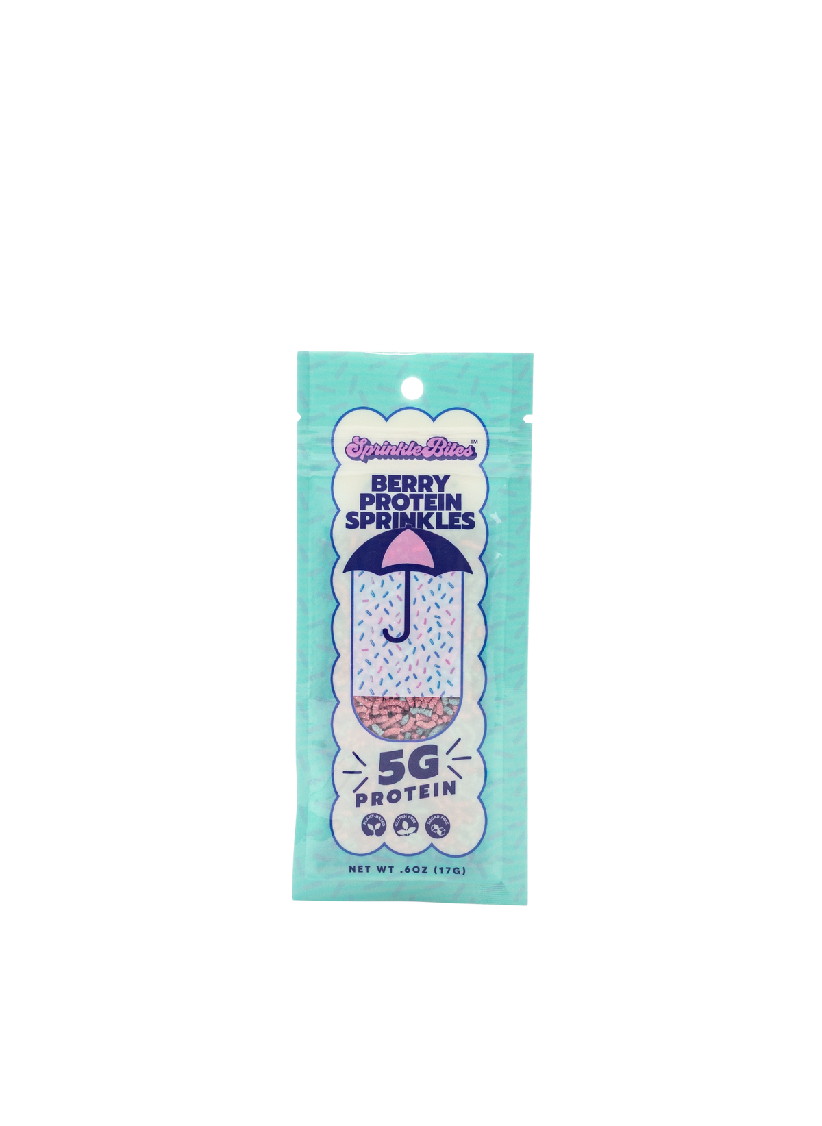 SprinkleBites Protein Super Food Sprinkles On-the-Go! - Berry, 0.6 oz
