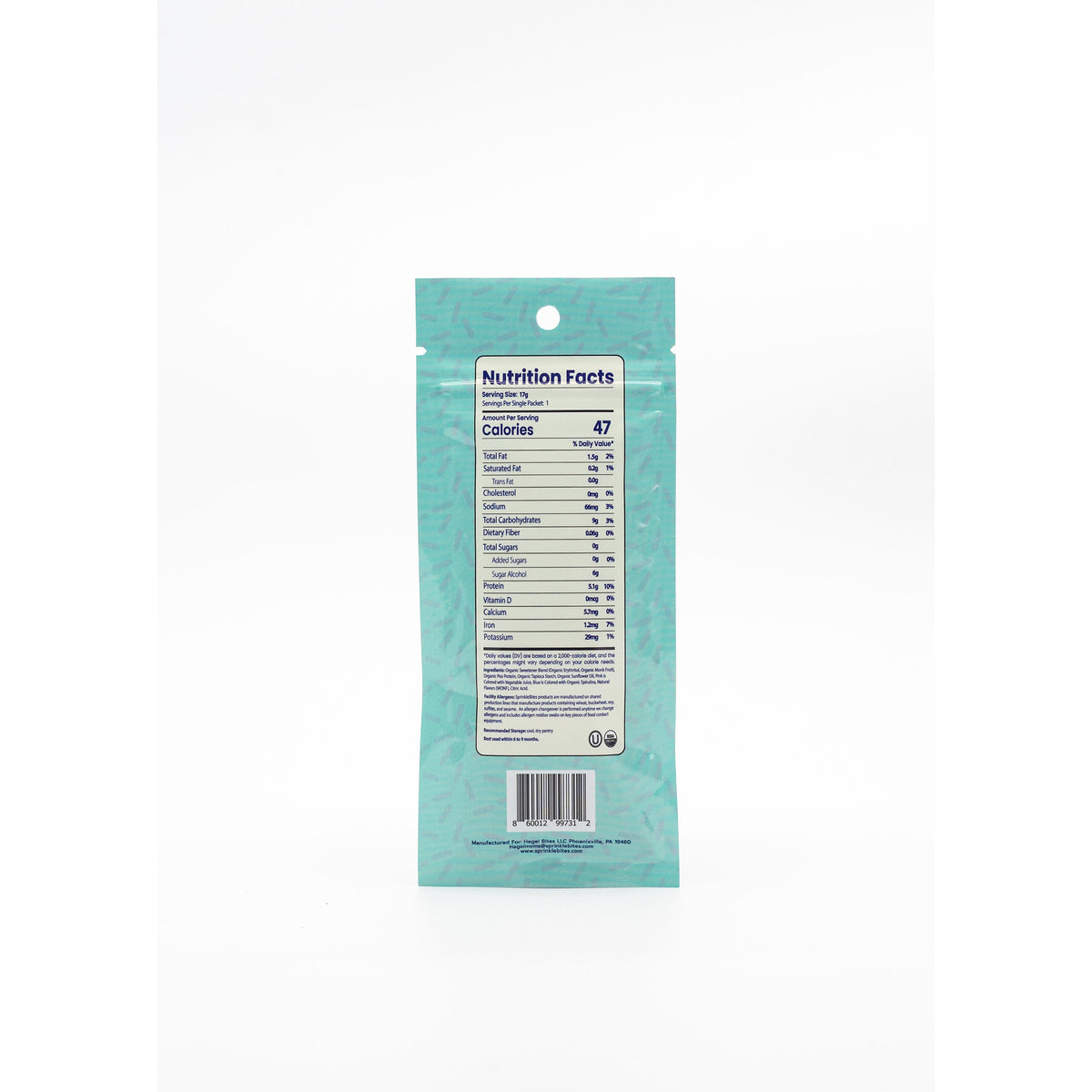 SprinkleBites Protein Super Food Sprinkles On-the-Go! - Berry, 0.6 oz