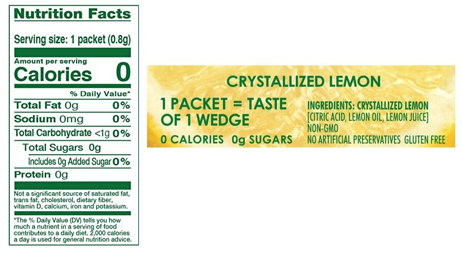 True Citrus True Lemon - 32 packets