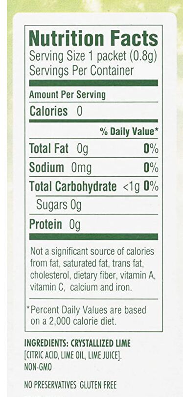 True Citrus True Lime - 32 packets