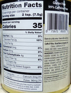 Caffe D'Vita Sugar Free Premium Instant Cappuccino - Mocha 8.5 oz.
