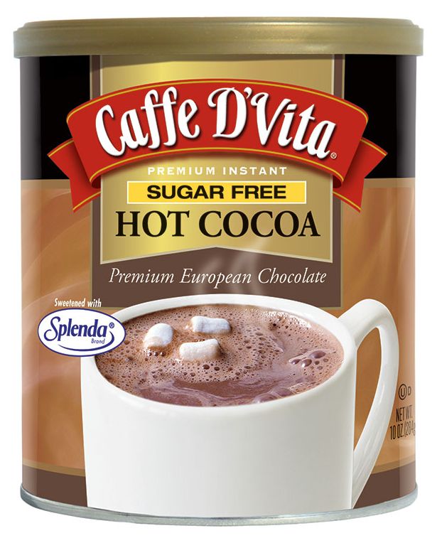 Caffe D'Vita Sugar Free Hot Cocoa 10 oz.