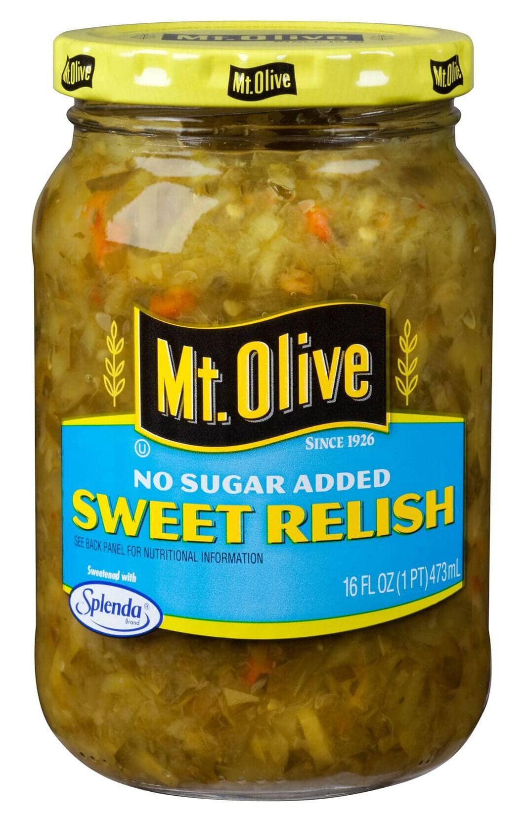 Mt. Olive No Sugar Added Sweet Relish - 16 fl oz.