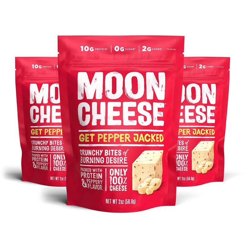 Moon Cheese Snacks - Get Pepper Jacked 3 Bags
