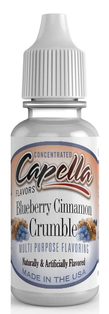 Capella Flavor Drops - Blueberry Cinnamon Crumble