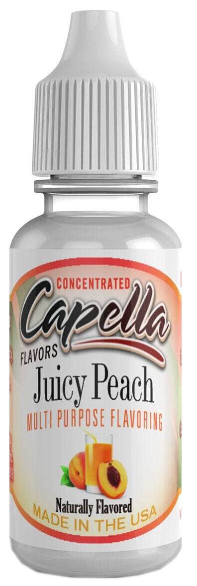 Capella Flavor Drops - Juicy Peach 0.4 fl oz.