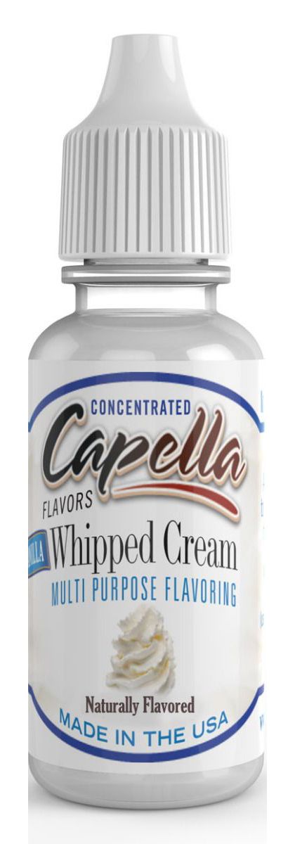 Capella Flavor Drops - Vanilla Whipped Cream 0.4 fl oz.