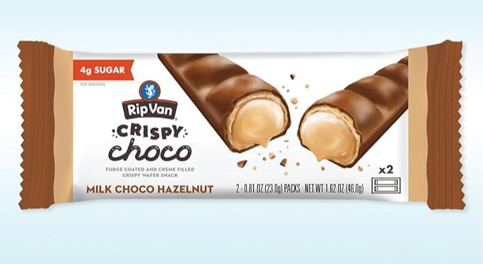 Rip Van Crispy Choco - Milk Choco Hazelnut
