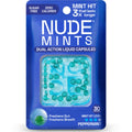 Breath + Gut Mints For Gut Healthy by NUDE - Peppermint product package
