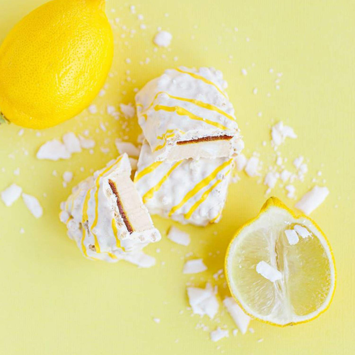 Robert Irvine's Fit Crunch Snack Size Whey Protein Baked Bar - Lemon Cake