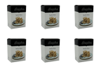 Six boxes of Inspire Vanilla Wafers are arranged in a grid, each displaying a stack of wafers on a plate with a decorative background, highlighting the product's branding and flavor.
